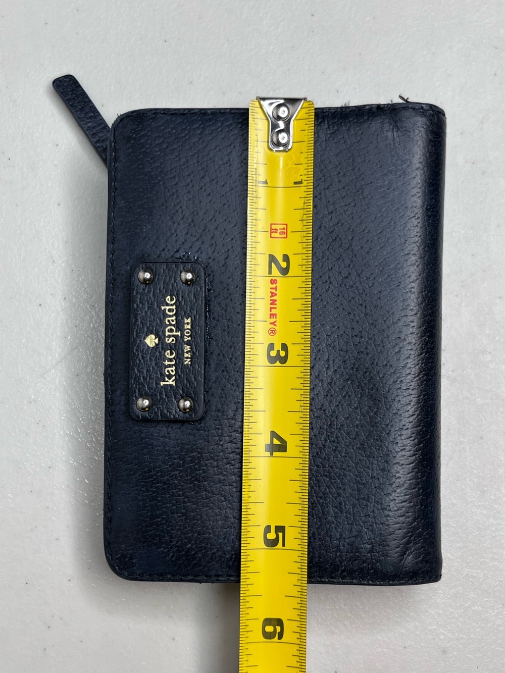 Kate Spade Grove Street Tellie Black Leather Wallet - Picture 3 of 15